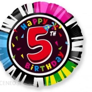 Godan Balon Foliowy 18Cali Fx Happy Birthday 5