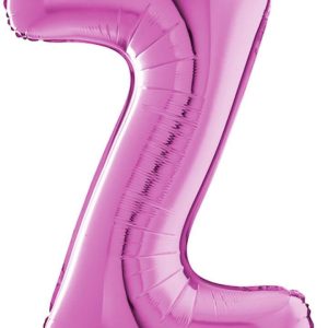 Grabo Balloons Balon Foliowy Fuksjowa Litera Z 66Cm 1Szt