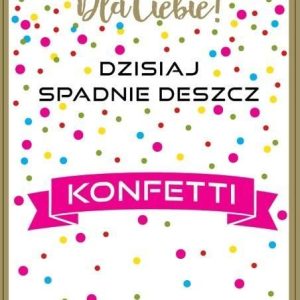 Kukartka Karnet B6 Pp-2048 Konfetti