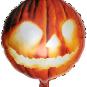 Santex Balon Foliowy Halloweenowy Straszna Dynia 45Cm 1Szt