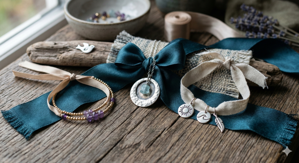 Lekkość i wdzięk, czyli dlaczego kochamy biżuterię na wstążkach